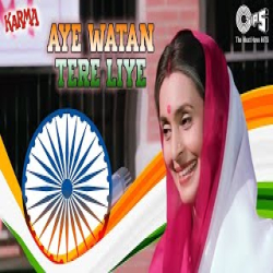 Dil Diya Hai Jaan Bhi Denge Aye Watan Tere Liye - Mohammad Aziz, Kavita Krishnamurthy Mp3 Song